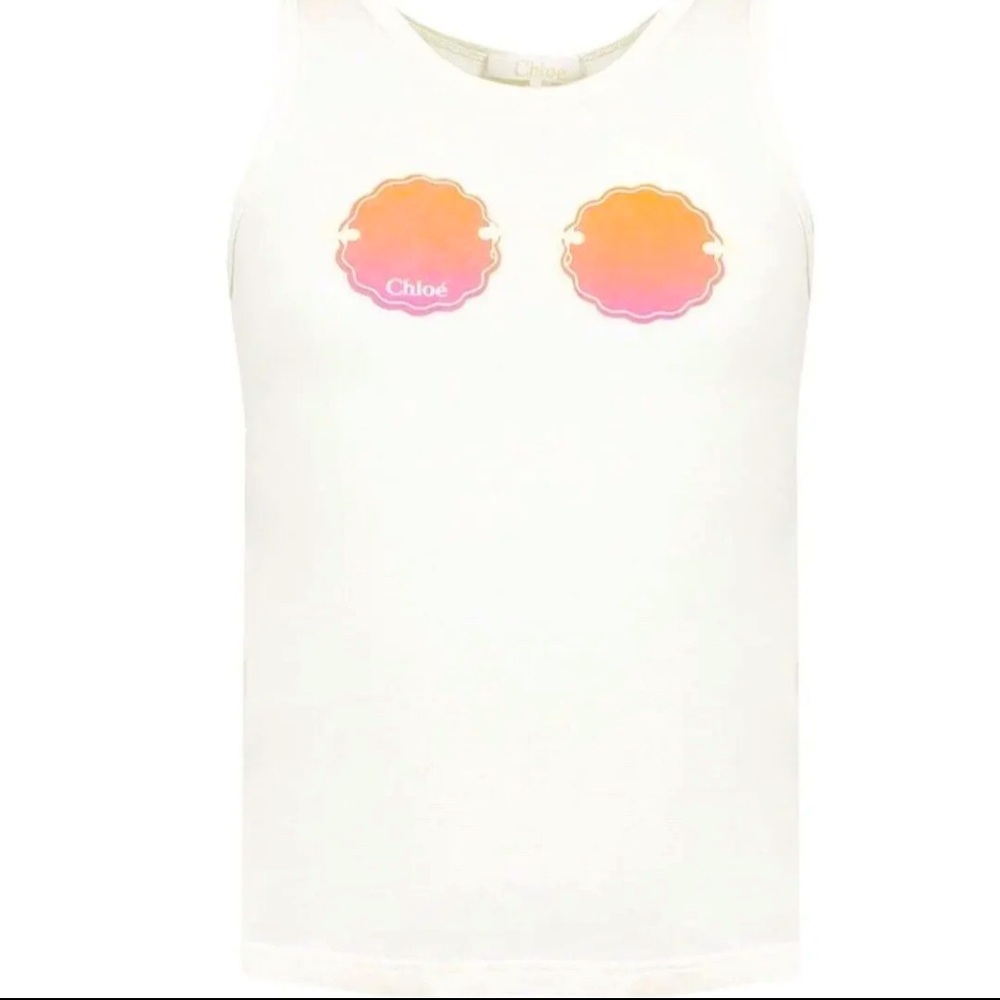 Chloé Designer Girls' Tank Top NWT -size 14/XL